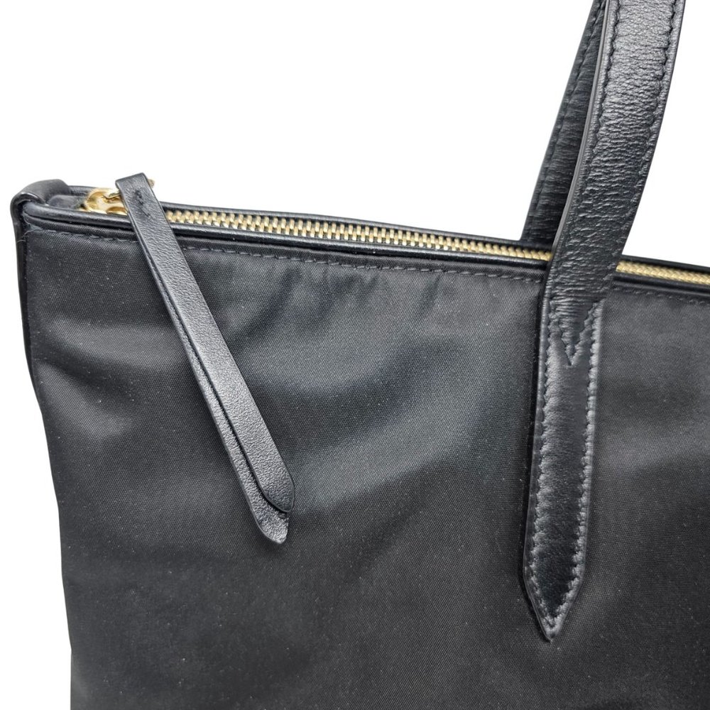 Jimmy Choo Larelle Appliquéd Shell Large Tote in Black - Picture 3 of 9